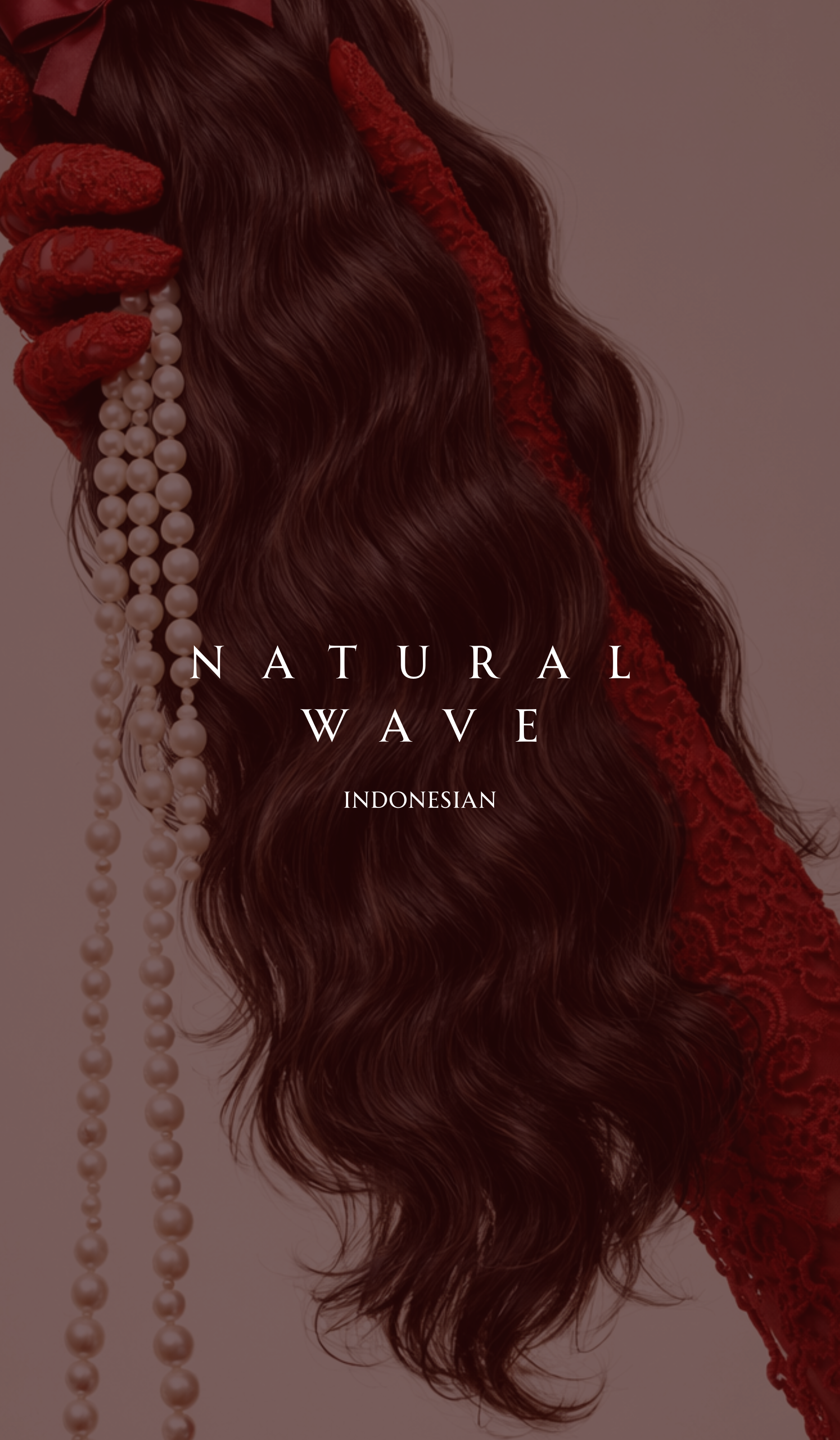 Raw Indonesian (Natural Wave)